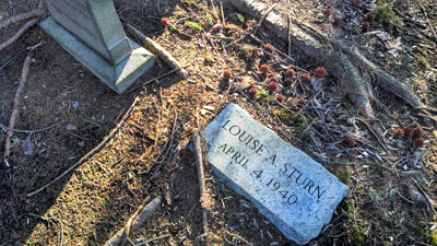 Louise A. Sturn, Brookside Cemetery, Englewood, NJ